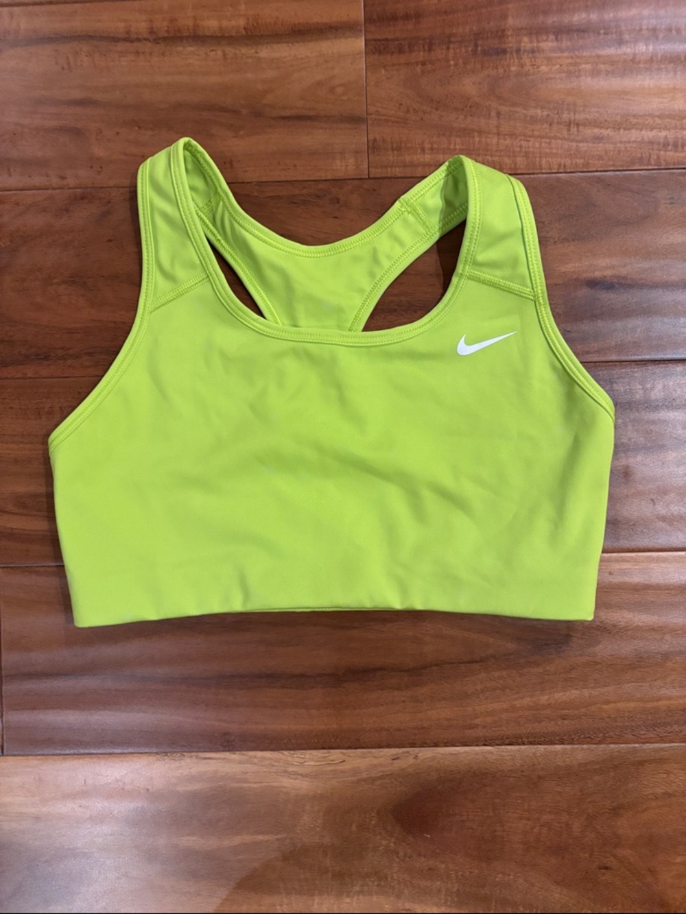 Nike Women's Neon Lime Racerback Sports Bra